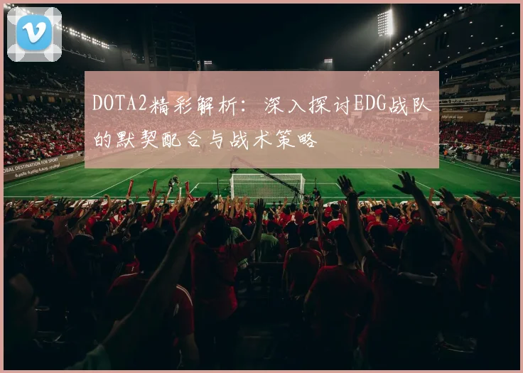 DOTA2精彩解析：深入探讨EDG战队的默契配合与战术策略